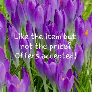 All offers taken into consideration, make an offer